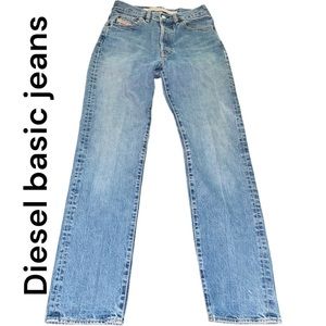 90's Vintage Diesel Industry Basic Jeans, Diesel High Waist Jeans Made in Italy